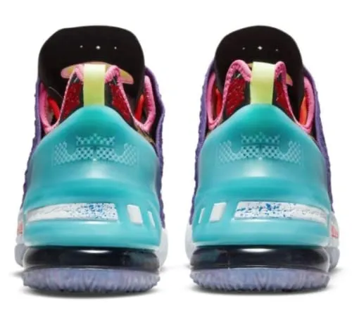 Nike LeBron 18 scarpe basket uomo viola 47,5