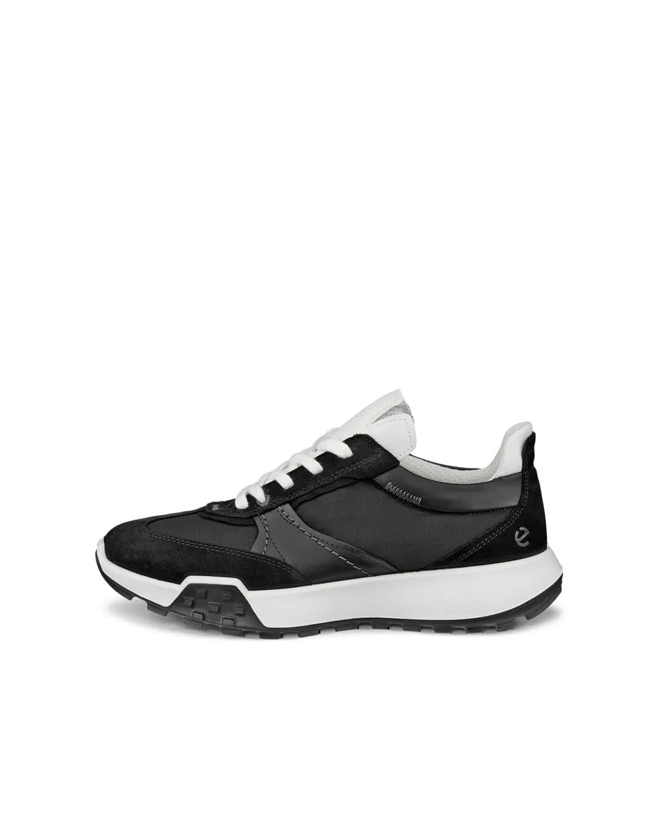 Ecco Retro Sneaker Sneakers Donna Mesh Pelle
