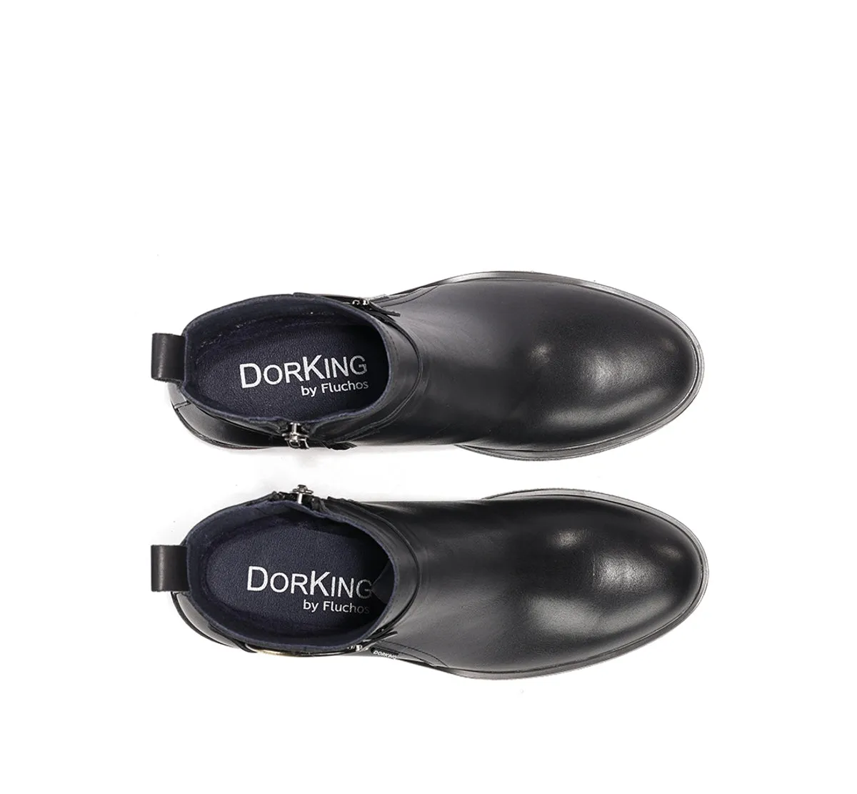 Fluchos Aroma D9754 stivaletti donna neri alla caviglia
