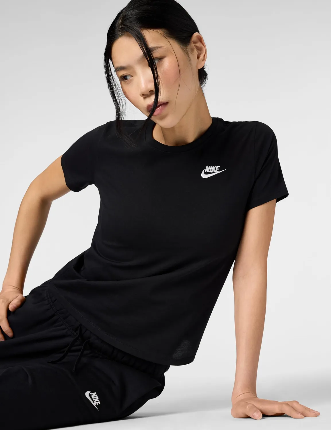 Nike Club Boyfriend maglietta donna cotone manica corta