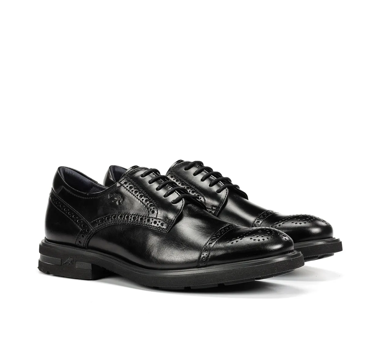 Fluchos Belgas F0629 scarpe nere uomo leggere