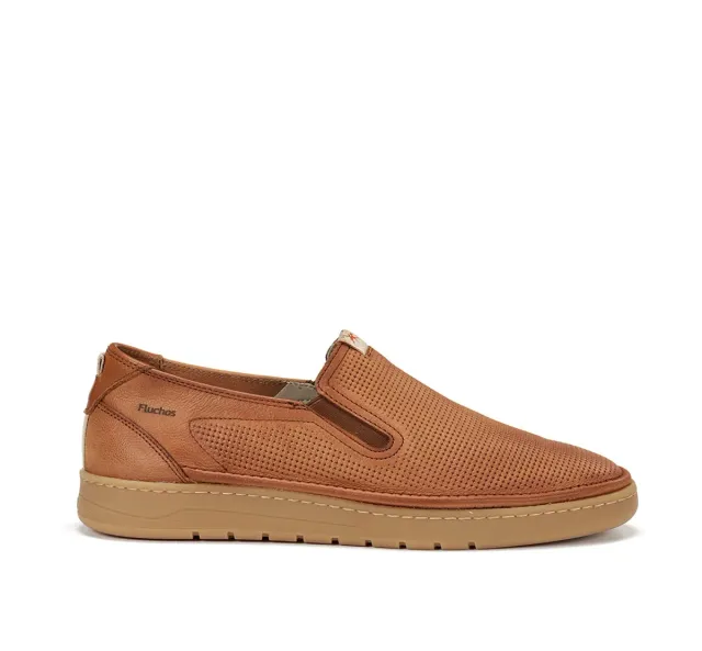 Fluchos Leo F1946 slip on uomo marroni senza lacci