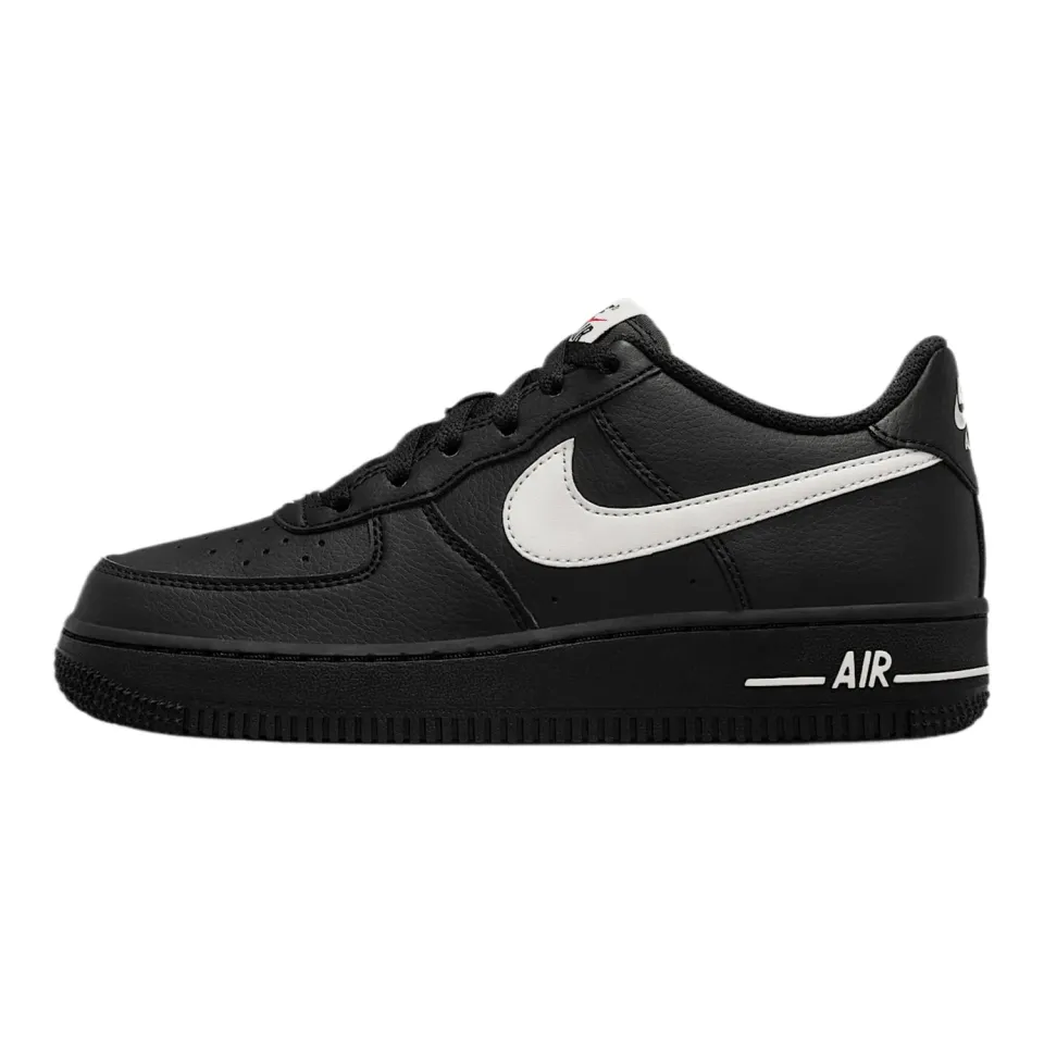 Nike Air Force 1 GS sneakers donna nere pelle 39 EU