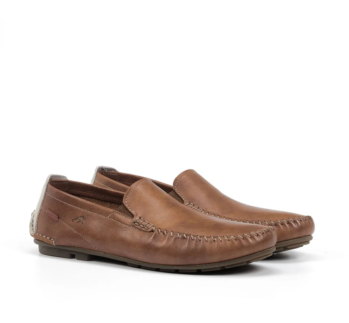 Fluchos Dorian F1173 mocassini uomo marrone casual