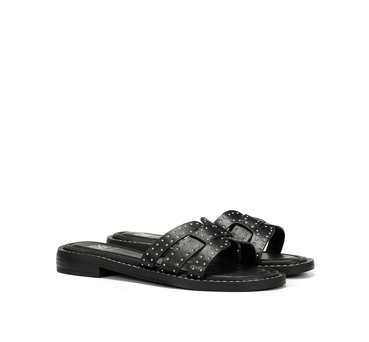 Fluchos Ega D9731 Sandali Donna Neri Bassi