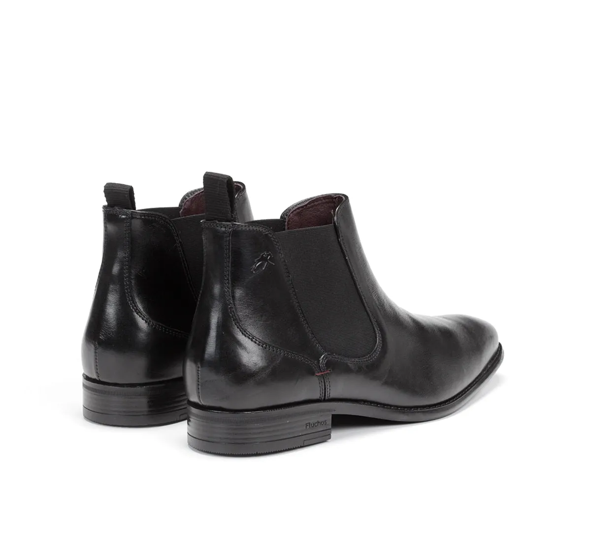 Fluchos Alex 9211 stivaletto nero uomo elegante