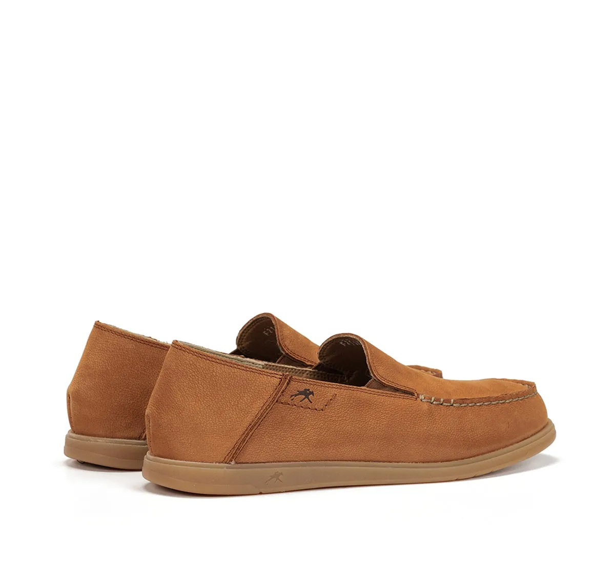 Fluchos Tribal F2193 mocassini uomo marrone gomma