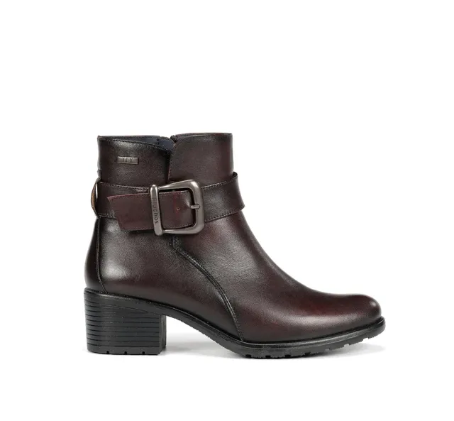 Fluchos Galit F2315 tronchetti donna bordeaux tacco