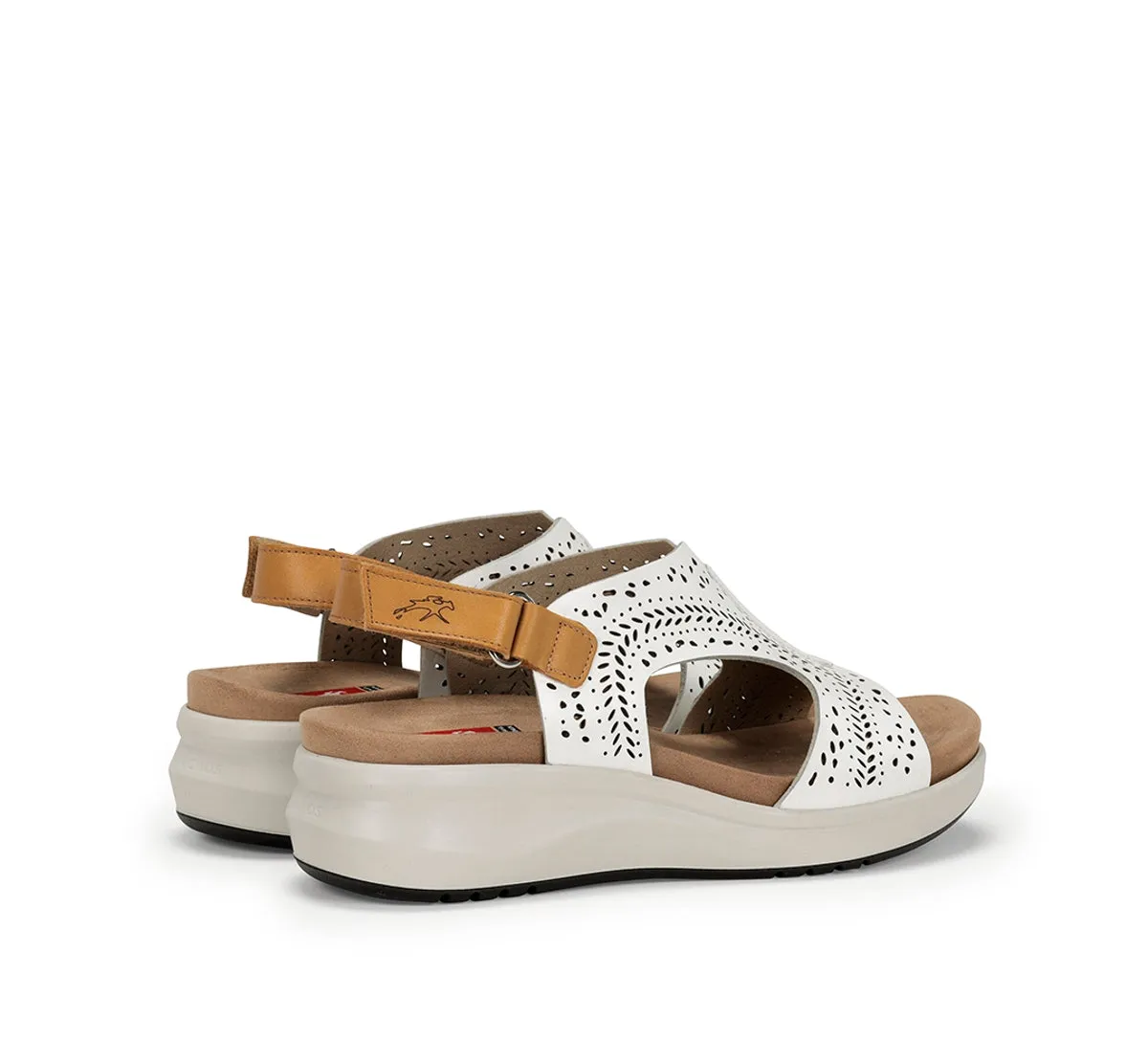 Fluchos Yagon F1481 sandalo bianco donna classico