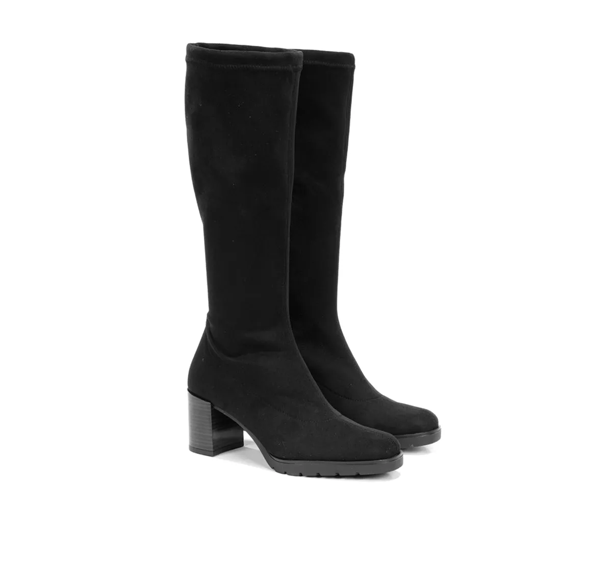 Fluchos Sesma D9807 stivali donna neri tacco alto