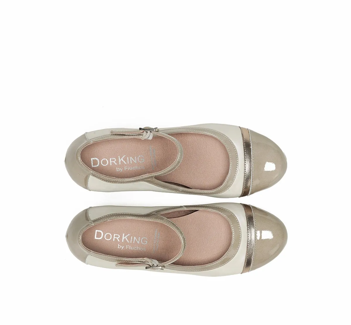 Fluchos Rodin D9092 scarpa donna bianca cinturino