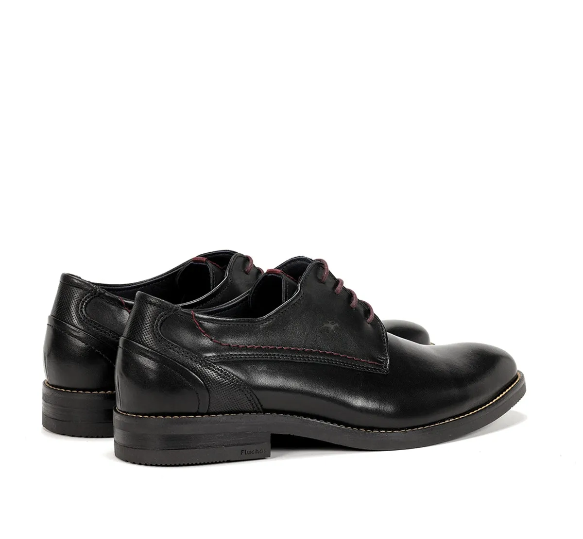 Fluchos Theo F1629 scarpe uomo nere classiche