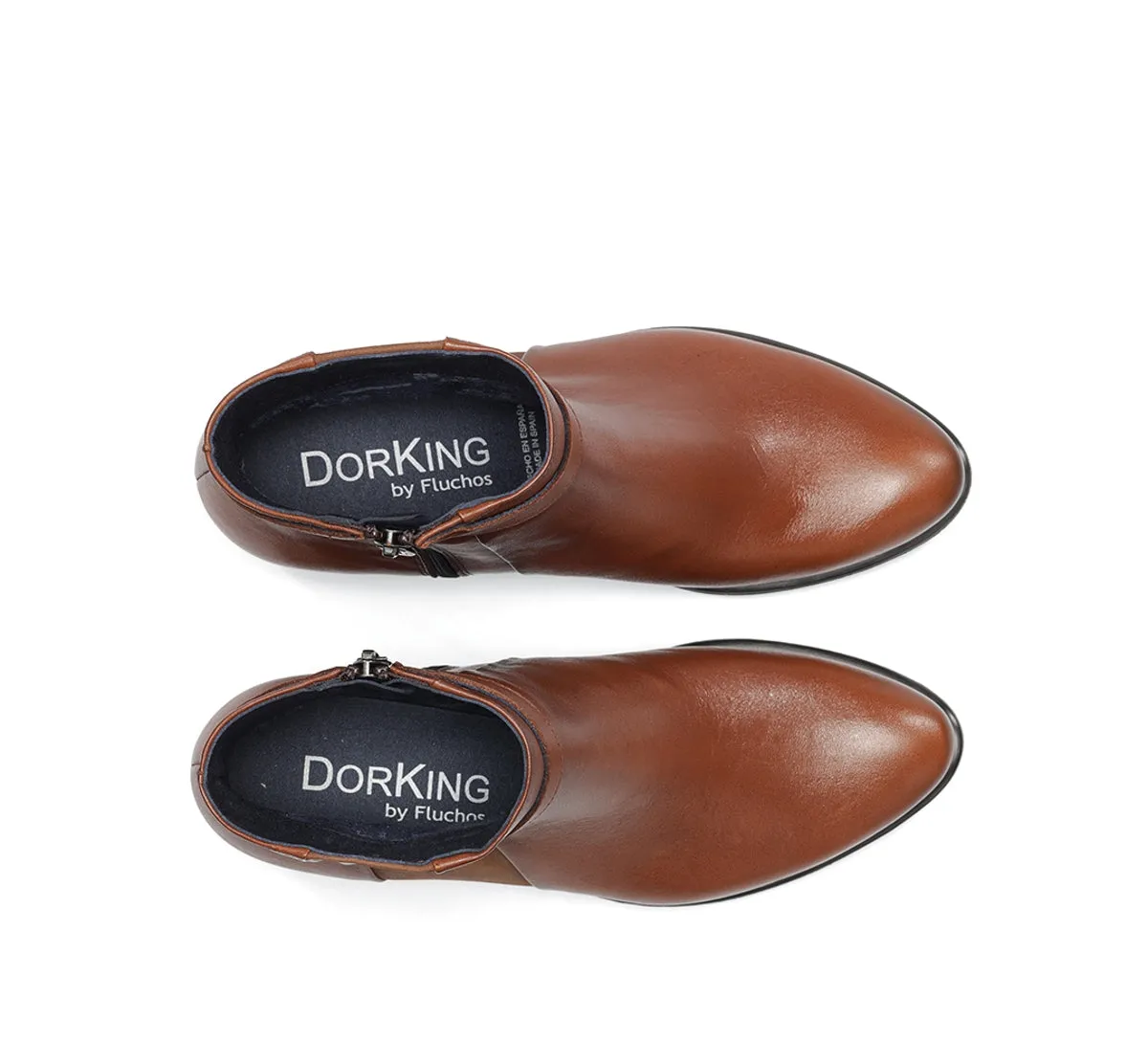 Fluchos Alegria D7232 stivaletti marroni zip