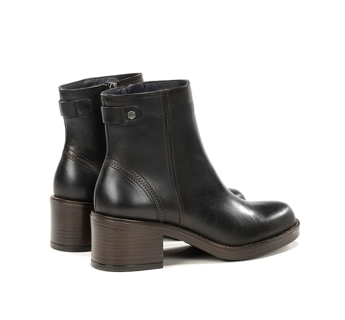Dorking Linet D9802 stivaletti donna neri tacco
