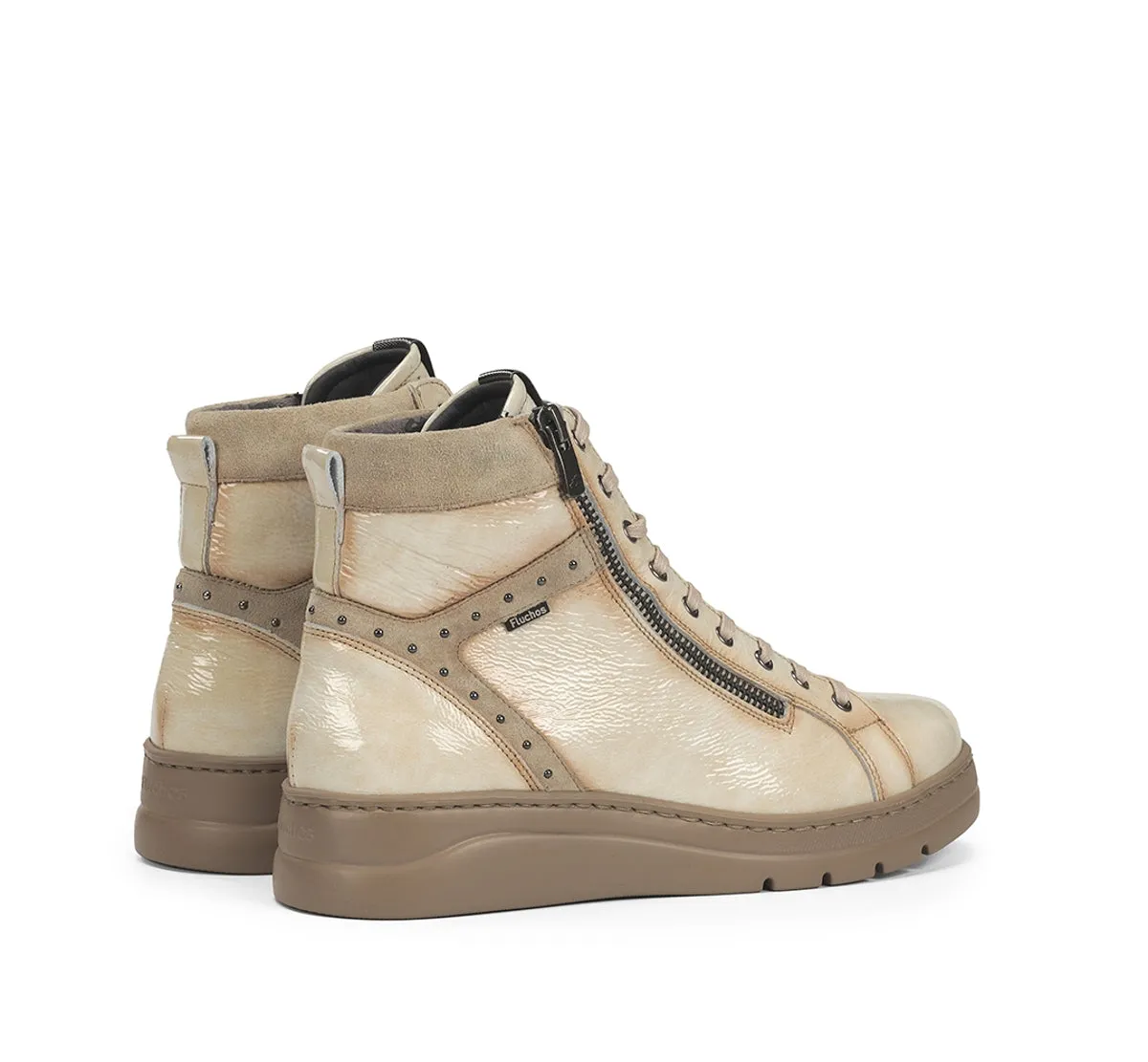 Fluchos Pompas F2250 stivaletti donna taupe