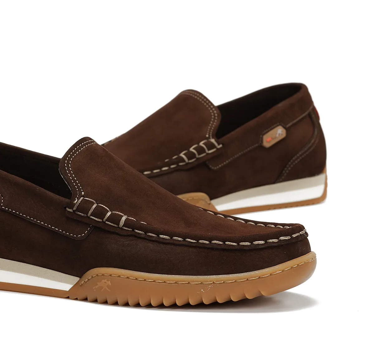 Fluchos Bruno F2432 mocassino uomo marrone