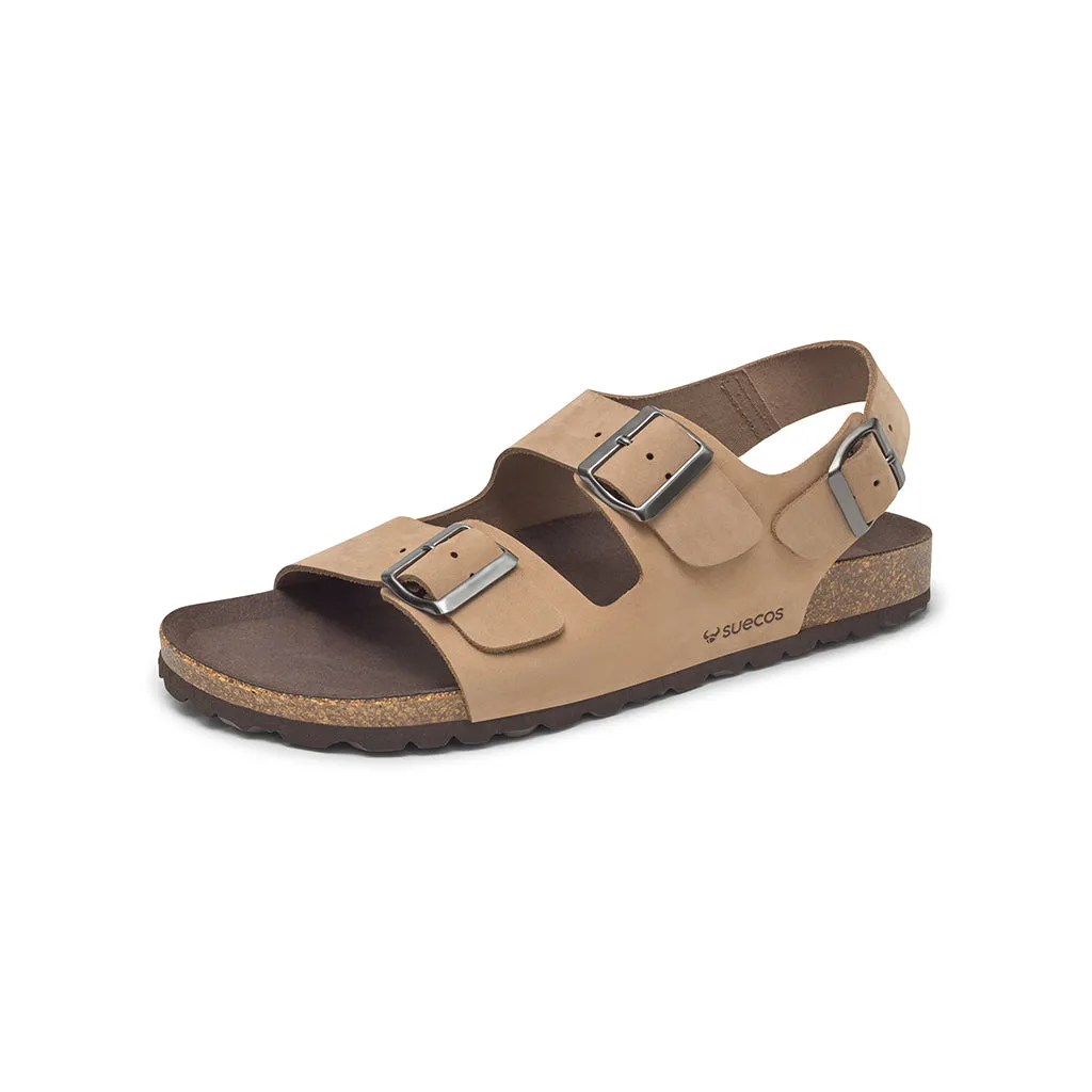 Suecos Leif Latte sandali uomo latte comodi