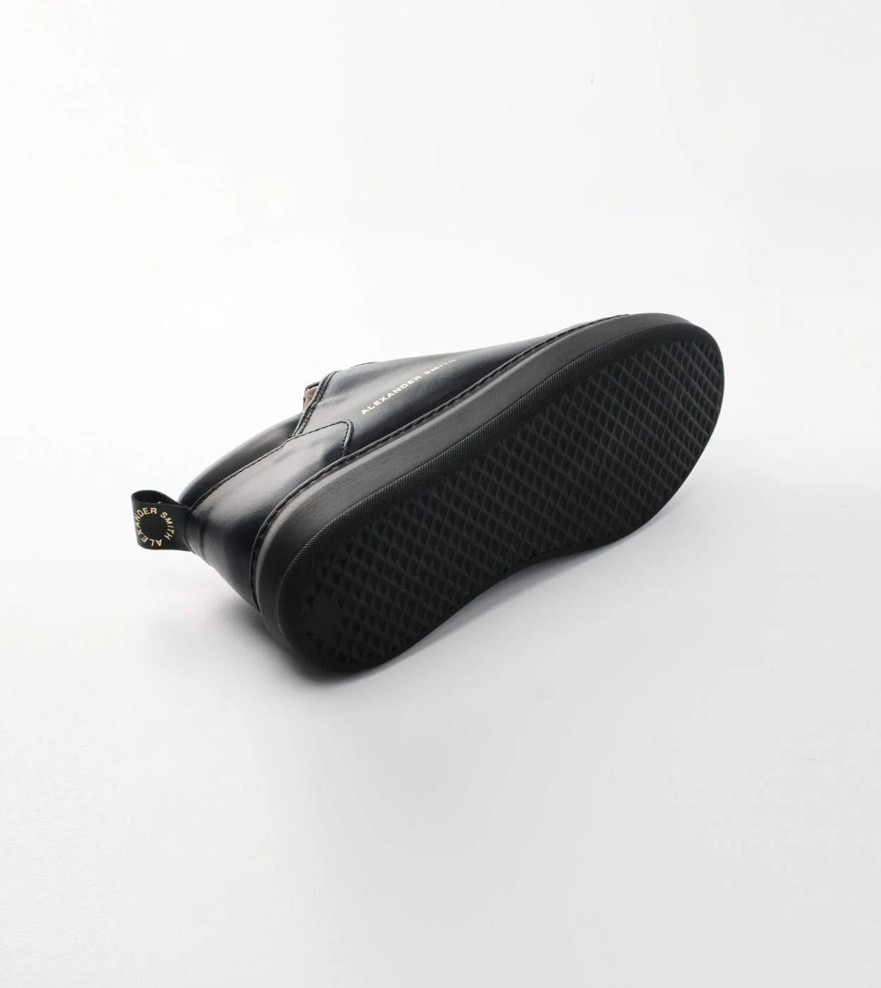 Alexander Smith Wembley sneakers uomo total black pelle