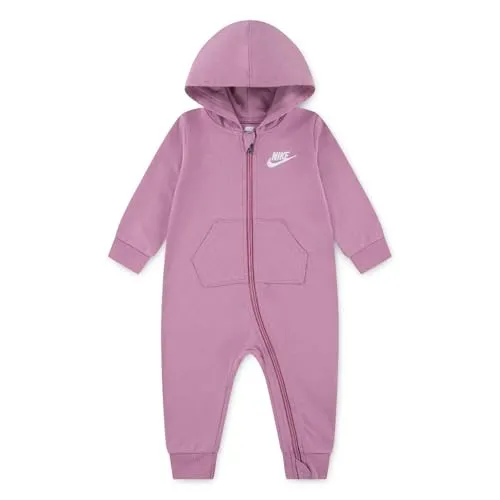 Nike French Terry tuta bimbi nero 12 mesi cotone