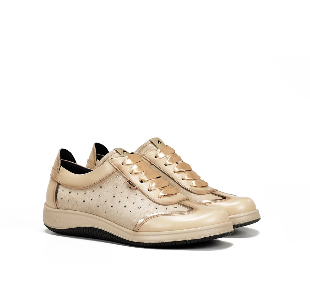Fluchos Prime F2329 sneakers donna taupe slip-in