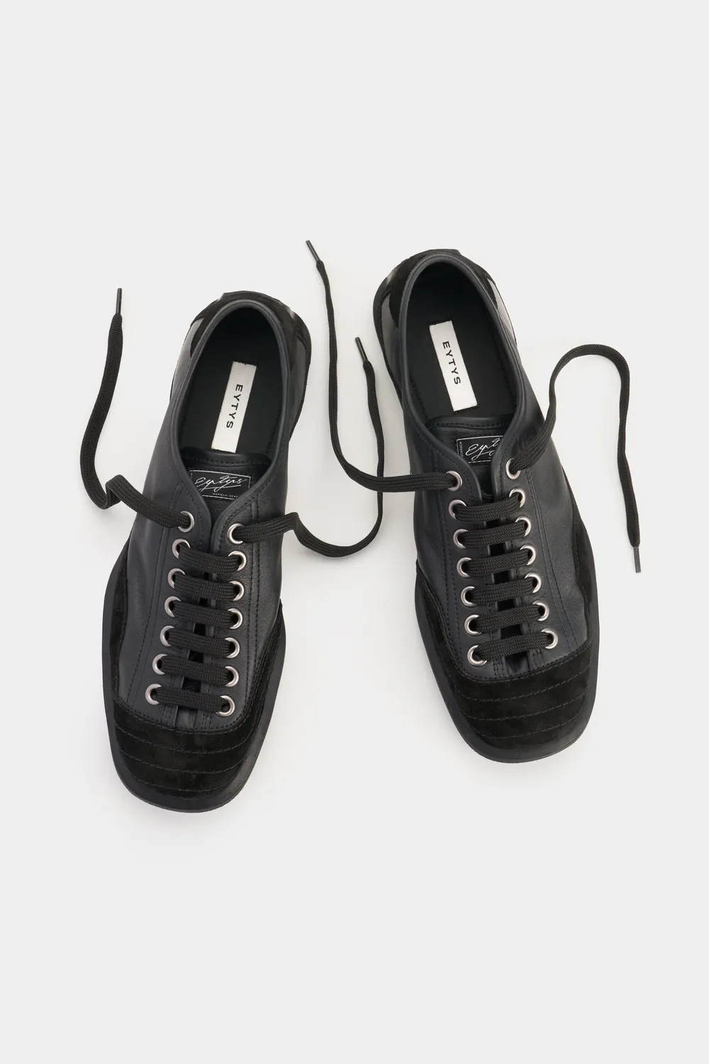 Eytys Balestra sneakers pelle nere barefoot
