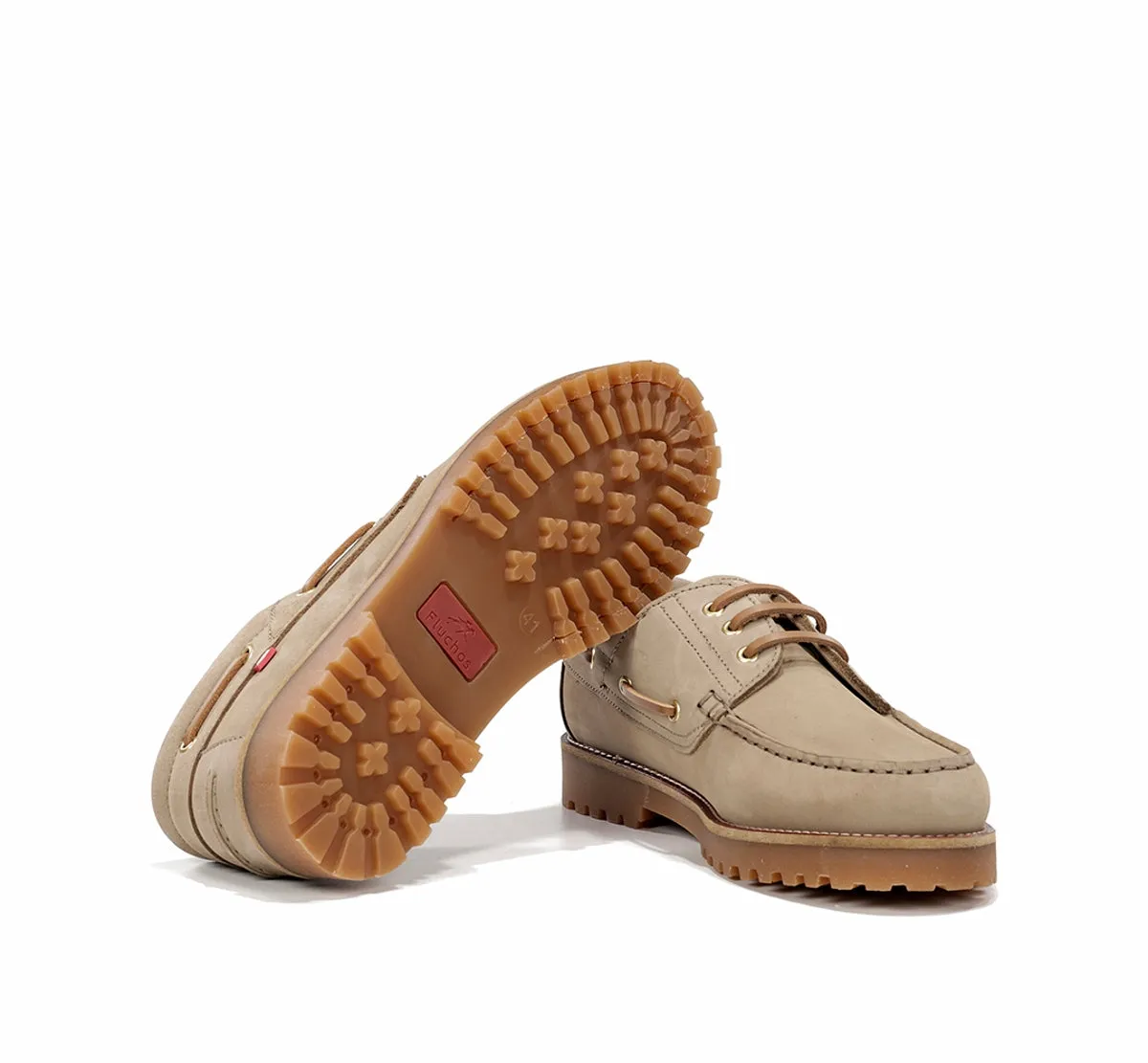 Fluchos Scott F0054 scarpa barca tortora