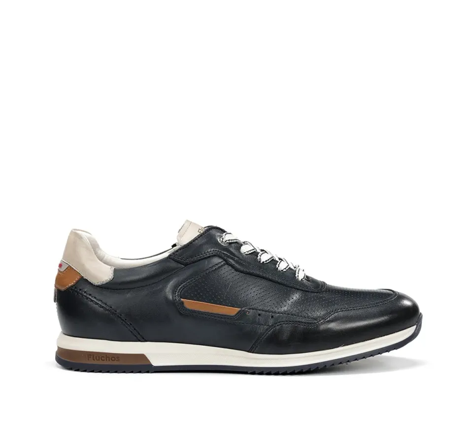 Fluchos Samir F2186 sneakers uomo blu ammortizzate