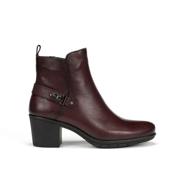 Fluchos Nydia F1798 stivaletti donna bordeaux