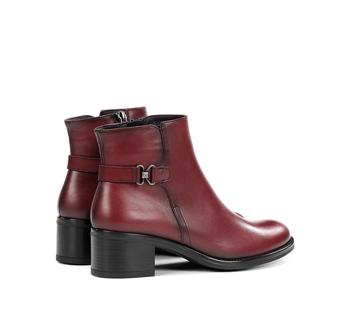 Fluchos Chiara D8966 stivaletti rossi punta sfilata