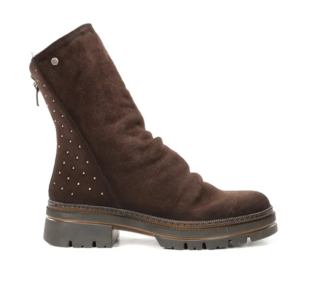 Fluchos Cosmo D9397 stivaletti donna marroni track