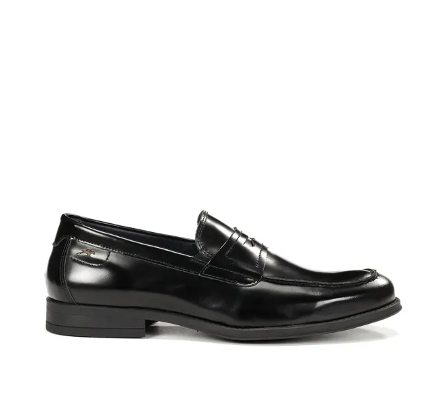 Fluchos Arthur F1933 mocassino uomo nero elegante
