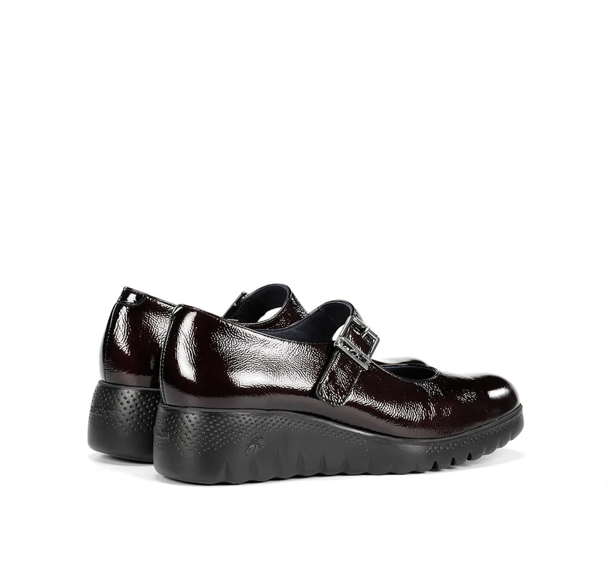 Fluchos Live F2247 scarpe donna bordeaux con zeppa