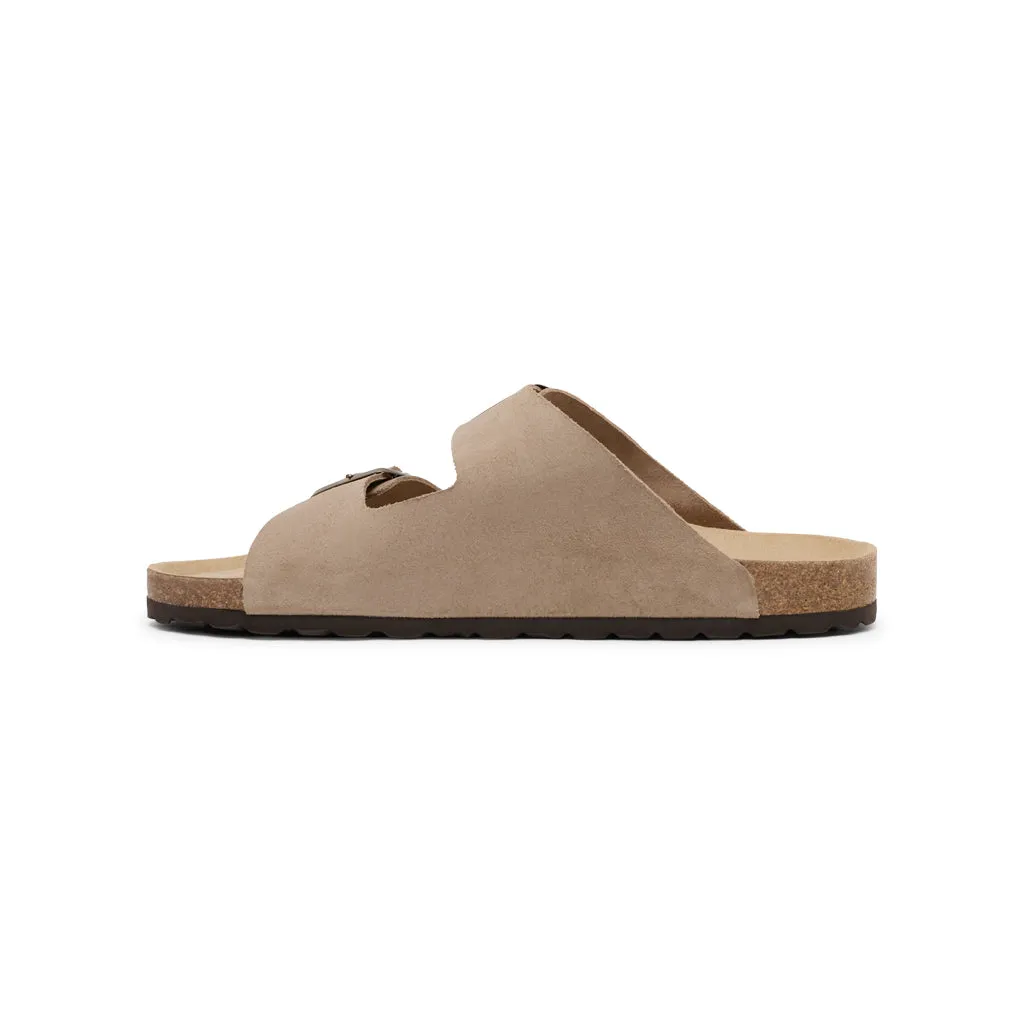 Suecos Ek Soft sandali uomo latte pelle