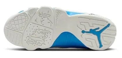 Jordan 9 Retro sneakers pelle bianche blu Air