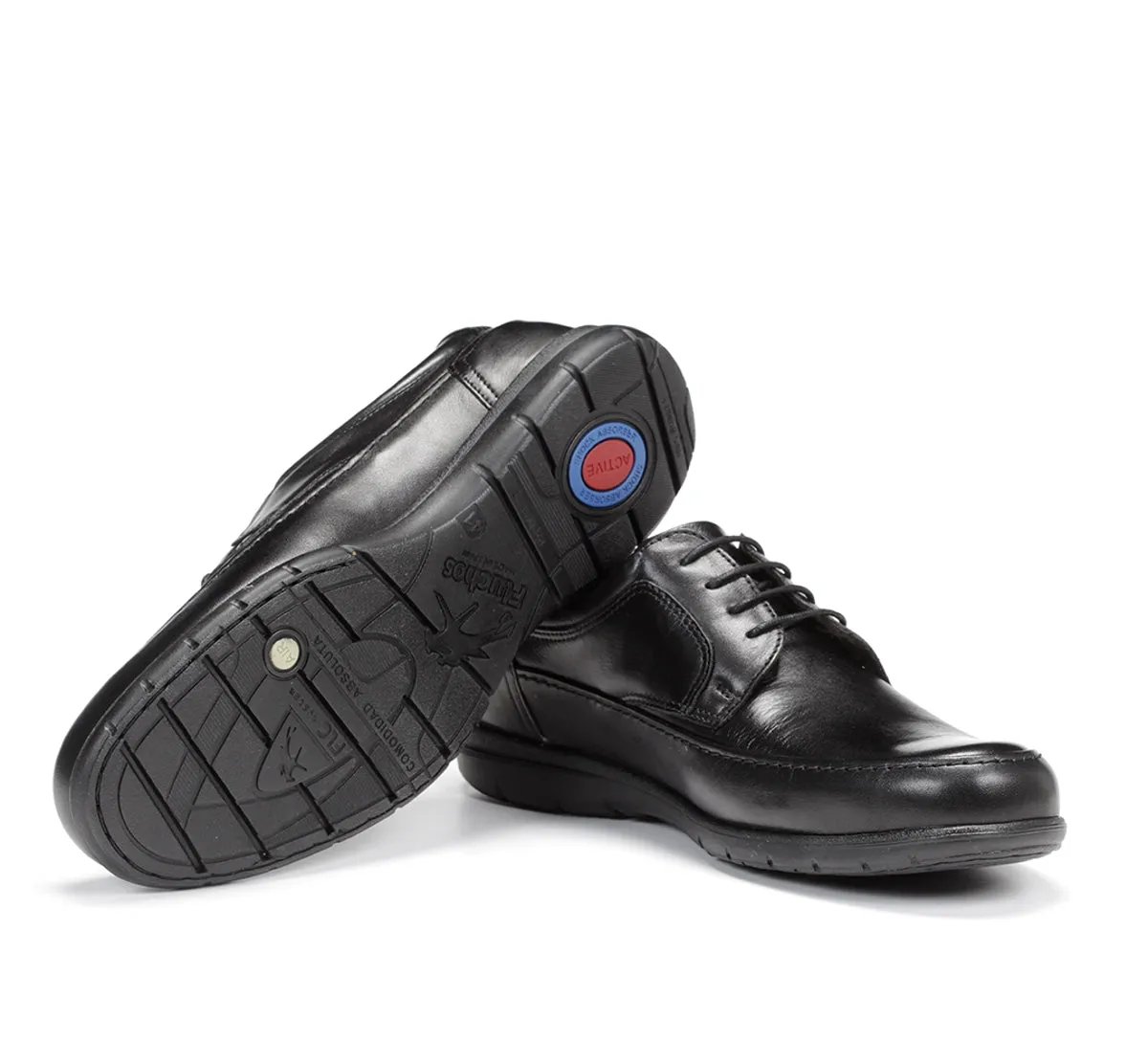Fluchos Luca 8498 scarpe uomo nere ammortizzate
