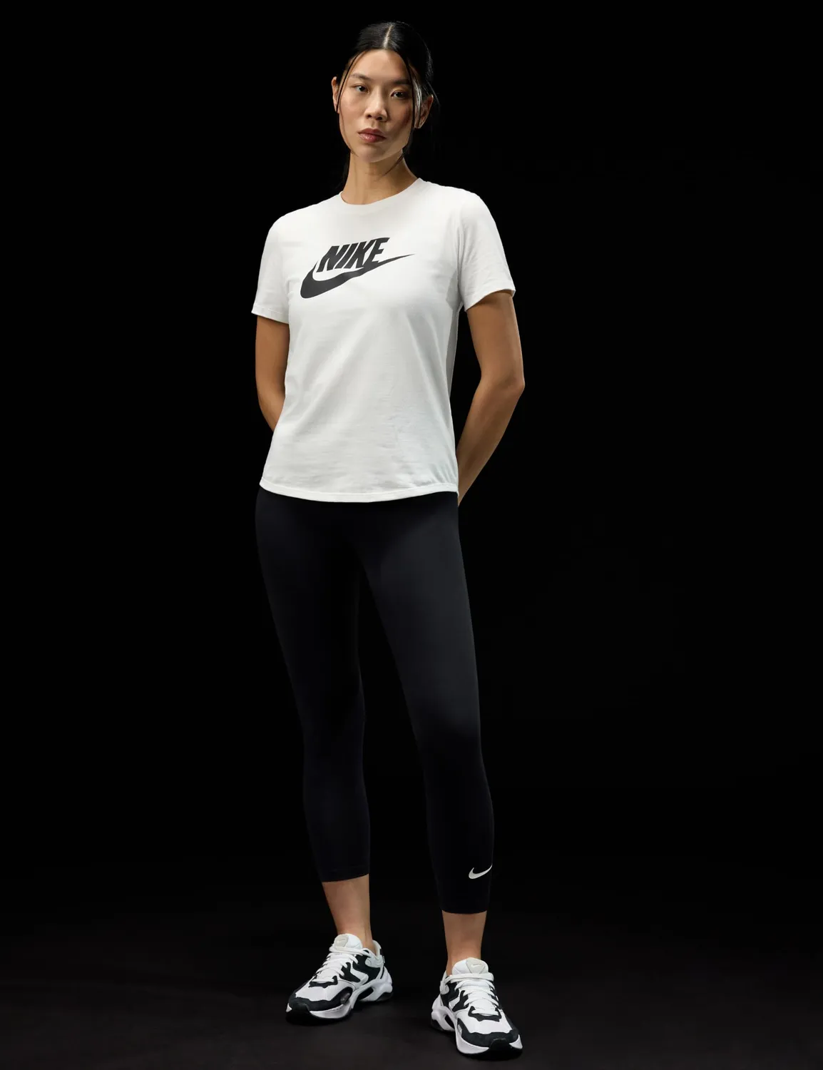 Nike Classics leggings donna neri vita alta 7/8