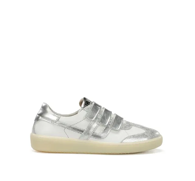Fluchos Lynn D9610 sneakers donna argento metallizzato