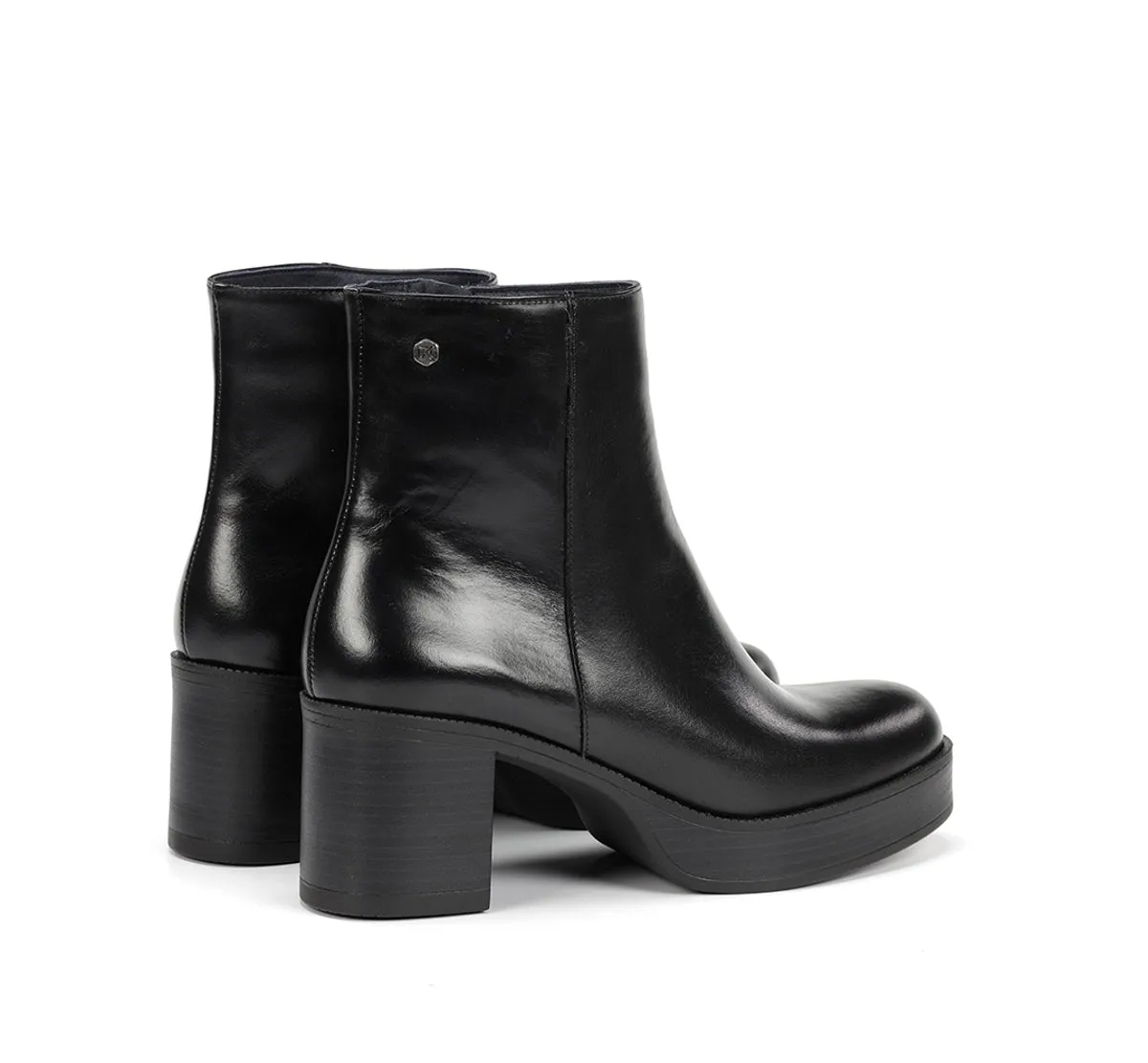 Fluchos Dorking Bowy D9591 stivaletti donna neri tacco
