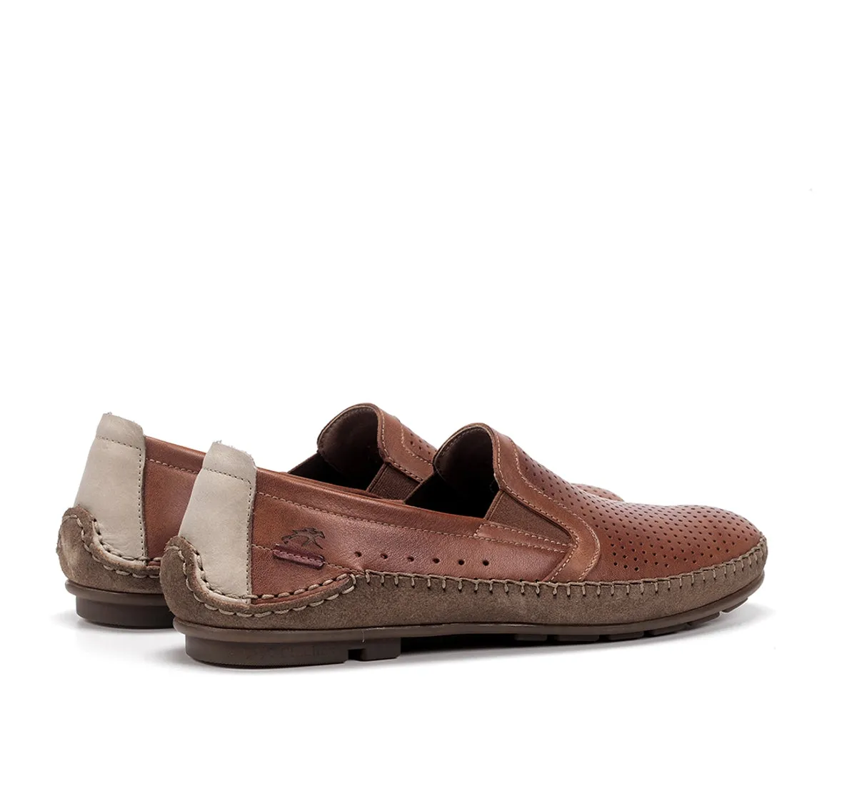 Fluchos Dorian F1177 mocassino uomo marrone casual