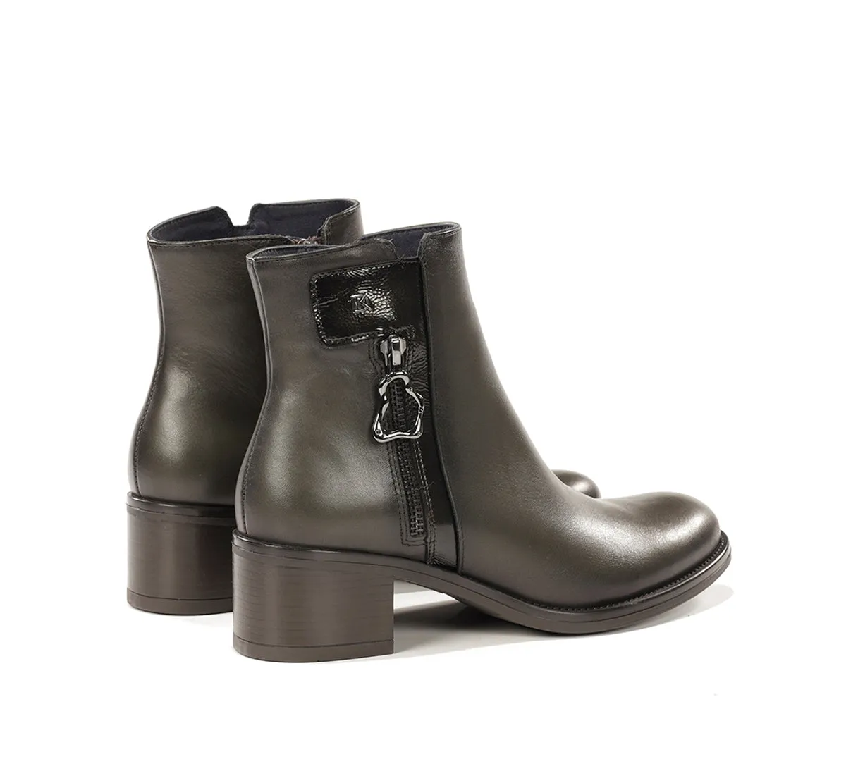 Fluchos Chiara D9434 stivaletti donna verdi tacco