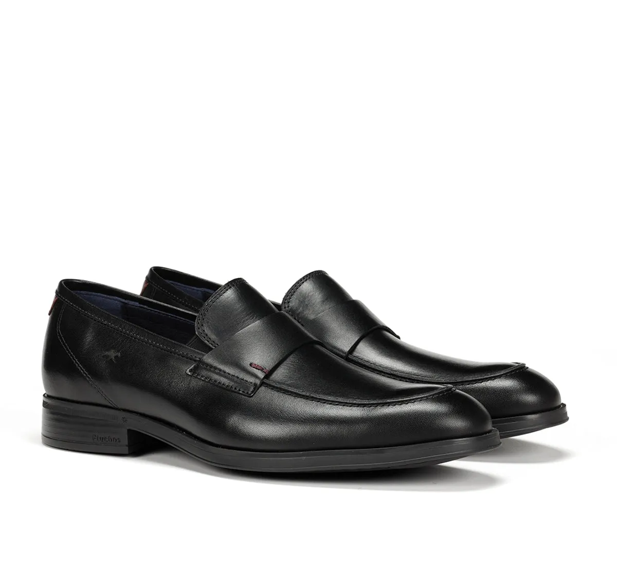 Fluchos Asgard F1890 mocassini uomo neri pelle