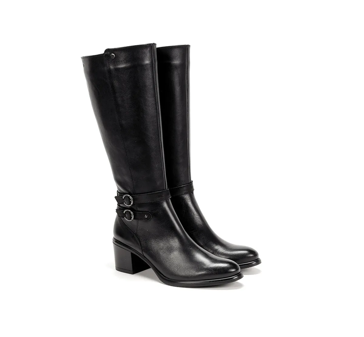 Fluchos Lexi D8610 stivaletti neri donna