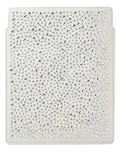 Alexander Smith Strass custodia tablet iPad 19,5x25 pelle gioiello