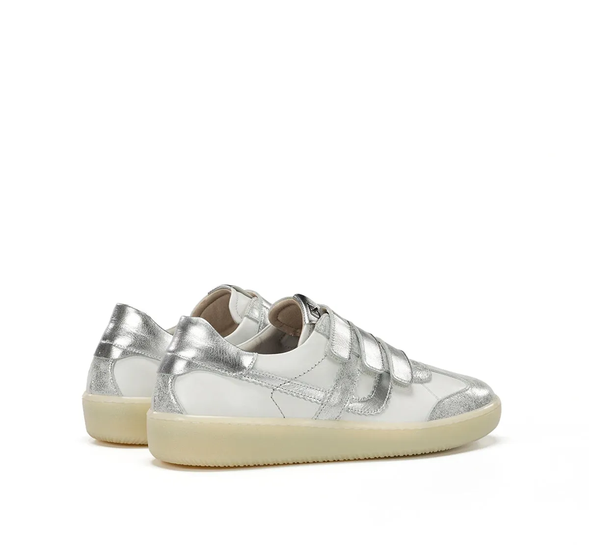 Fluchos Lynn D9610 sneakers donna argento metallizzato