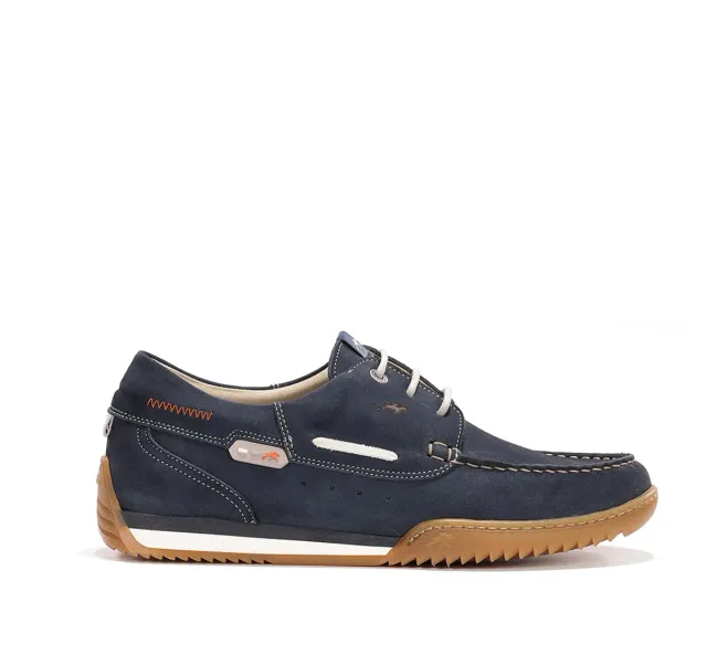Fluchos Bruno F2434 scarpe barca uomo blu grip
