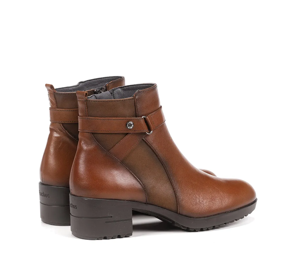 Fluchos Aliss F1368 Stivaletti Marroni Donna Pelle