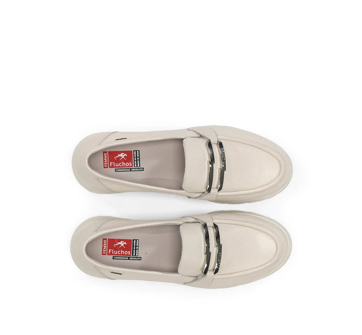Fluchos Gladis F2201 mocassini donna taupe light