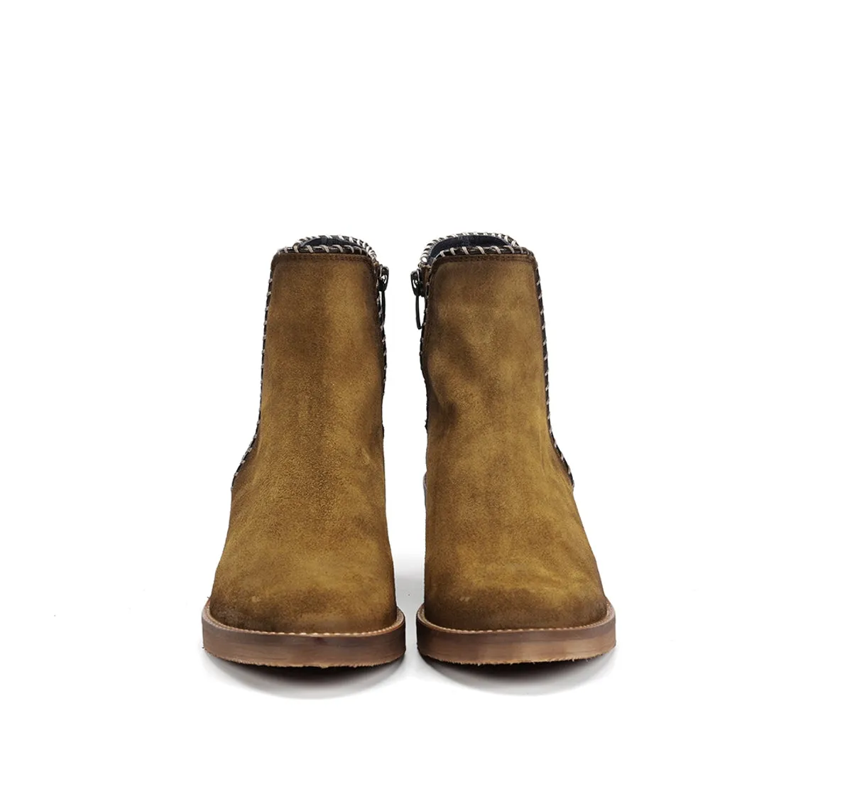 Dorking Layla D9545 stivaletti donna verdi tacco basso
