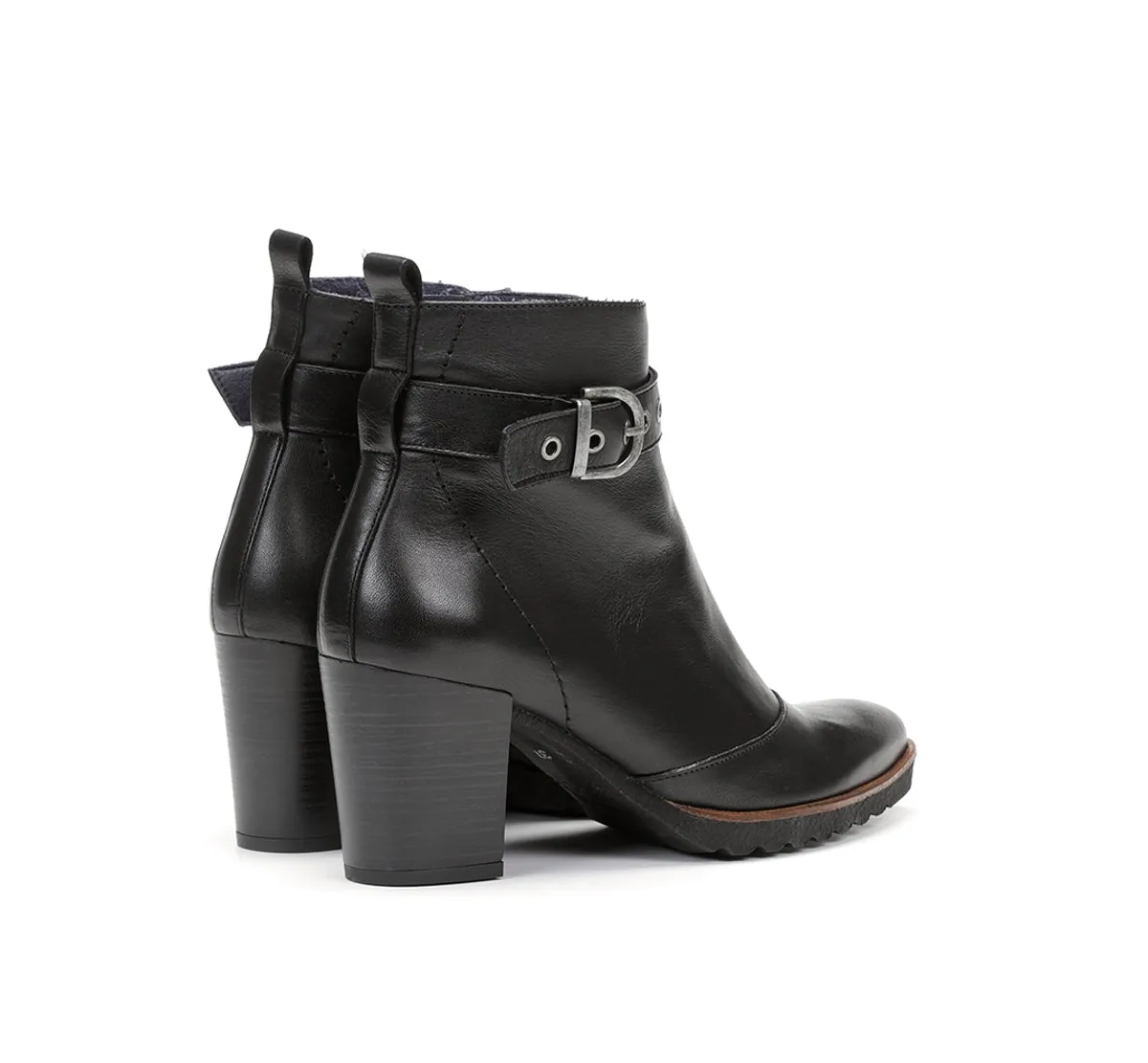 Dorking Thais D8300 Tronchetto Donna Nero con Tacco