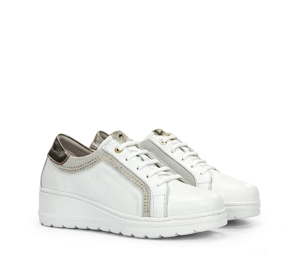 Fluchos Aqua F1997 sneakers donna bianche zeppa